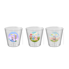 Afbeelding in Gallery-weergave laden, Gepersonaliseerde transparante Labubu bekers