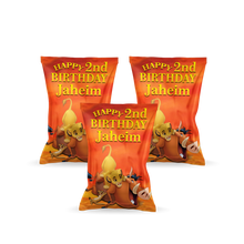 Afbeelding in Gallery-weergave laden, Gepersonaliseerde Lion King popcorn uitdeelzakjes