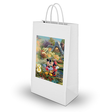 Afbeelding in Gallery-weergave laden, Gepersonaliseerde Mickey & Minnie Mouse traktatie uitdeel tasjes