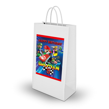 Afbeelding in Gallery-weergave laden, Gepersonaliseerde Mario Kart traktatie uitdeel tasjes