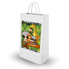 Afbeelding in Gallery-weergave laden, Gepersonaliseerde Mickey Safari traktatie uitdeel tasjes