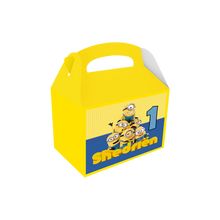 Afbeelding in Gallery-weergave laden, Gepersonaliseerde Minions traktatie uitdeel doos
