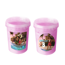Afbeelding in Gallery-weergave laden, Gepersonaliseerde Moana 2 (Vaiana 2) suikerspin emmers
