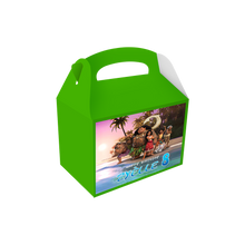 Afbeelding in Gallery-weergave laden, Gepersonaliseerde Moana 2 (Vaiana 2) traktatie uitdeel doos