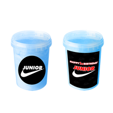 Afbeelding in Gallery-weergave laden, Gepersonaliseerde Nike suikerspin emmers