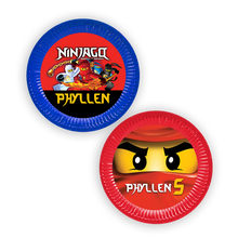 Afbeelding in Gallery-weergave laden, Gepersonaliseerde NinjaGo borden