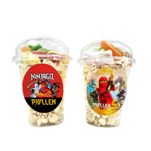 Afbeelding in Gallery-weergave laden, Gepersonaliseerde NinjaGo snoep en popcorn bekers