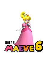 Afbeelding in Gallery-weergave laden, Gepersonaliseerde Princess Peach centerpiece (tafel decoratie)