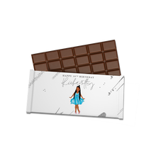 Afbeelding in Gallery-weergave laden, Gepersonaliseerde Pastel Silver chocoladereep