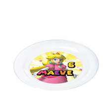 Afbeelding in Gallery-weergave laden, Gepersonaliseerde Princess Peach borden