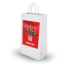 Afbeelding in Gallery-weergave laden, Gepersonaliseerde Roblox traktatie uitdeel tasjes