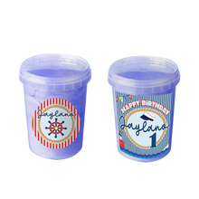 Afbeelding in Gallery-weergave laden, Gepersonaliseerde Matroos suikerspin emmers