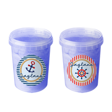 Afbeelding in Gallery-weergave laden, Gepersonaliseerde Matroos suikerspin emmers