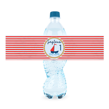 Afbeelding in Gallery-weergave laden, Gepersonaliseerde Matroos waterfles labels en stickers
