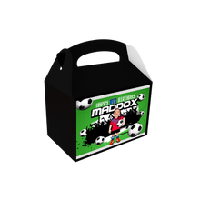 Afbeelding in Gallery-weergave laden, Gepersonaliseerde Voetbal traktatie uitdeel doos