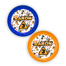 Afbeelding in Gallery-weergave laden, Gepersonaliseerde Graaf- en Bouwvoertuigen borden