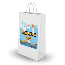 Afbeelding in Gallery-weergave laden, Gepersonaliseerde Graaf- en Bouwvoertuigen traktatie uitdeel tasjes