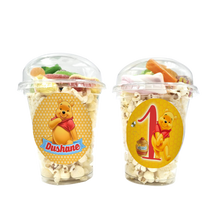 Afbeelding in Gallery-weergave laden, Gepersonaliseerde Winnie de Pooh snoep en popcorn bekers