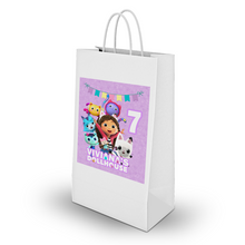 Afbeelding in Gallery-weergave laden, Gepersonaliseerde Gabby's Poppenhuis traktatie uitdeel tasjes