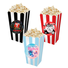 Afbeelding in Gallery-weergave laden, Gepersonaliseerde popcornbakjes