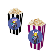 Afbeelding in Gallery-weergave laden, Gepersonaliseerde Fortnite 3D popcorn bakjes