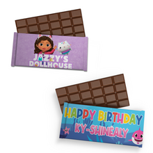 Afbeelding in Gallery-weergave laden, Gepersonaliseerde chocoladereep (tasjes)