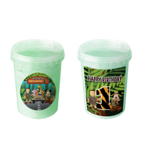 Afbeelding in Gallery-weergave laden, Gepersonaliseerde Mickey Safari suikerspin emmers