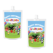 Afbeelding in Gallery-weergave laden, Gepersonaliseerde Bing Bunny Drinkzakjes