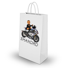 Afbeelding in Gallery-weergave laden, Gepersonaliseerde Motor traktatie uitdeel tasjes