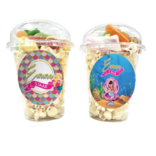 Afbeelding in Gallery-weergave laden, Gepersonaliseerde Zeemeermin Mermaid snoep en popcorn bekers