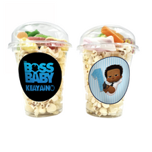 Afbeelding in Gallery-weergave laden, Gepersonaliseerde Boss Baby snoep en popcorn bekers