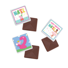 Afbeelding in Gallery-weergave laden, Gepersonaliseerde Peppa Pig napolitaanse chocolaatjes