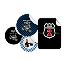 Afbeelding in Gallery-weergave laden, Gepersonaliseerde Motor Stickers