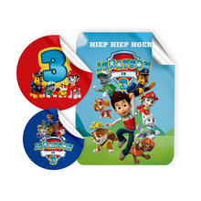Afbeelding in Gallery-weergave laden, Gepersonaliseerde Pawty Time Stickers