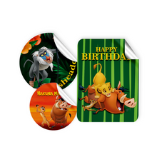 Afbeelding in Gallery-weergave laden, Gepersonaliseerde Lion King Stickers