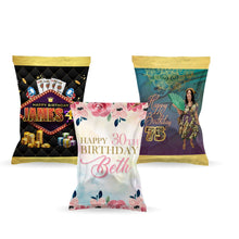 Afbeelding in Gallery-weergave laden, Gepersonaliseerde Chips Zakjes (volwassen feest)