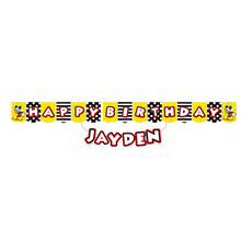 Afbeelding in Gallery-weergave laden, Gepersonaliseerde Mickey Mouse Feest slinger set