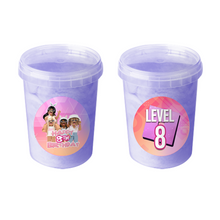 Afbeelding in Gallery-weergave laden, Gepersonaliseerde Roblox Meisjes suikerspin emmers