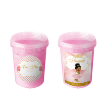 Afbeelding in Gallery-weergave laden, Gepersonaliseerde Prinses suikerspin emmers