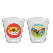 Afbeelding in Gallery-weergave laden, Gepersonaliseerde transparante Bing Bunny bekers