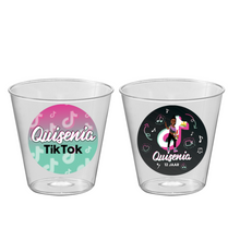 Afbeelding in Gallery-weergave laden, Gepersonaliseerde transparante TikTok bekers