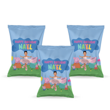 Afbeelding in Gallery-weergave laden, Gepersonaliseerde Peppa Pig popcorn uitdeelzakjes