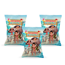 Afbeelding in Gallery-weergave laden, Gepersonaliseerde Moana Vaiana chips zakjes