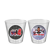 Afbeelding in Gallery-weergave laden, Gepersonaliseerde transparante Spiderman Verse-editie bekers