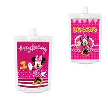 Afbeelding in Gallery-weergave laden, Gepersonaliseerde Minnie Mouse Drinkzakjes