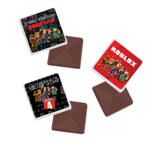 Afbeelding in Gallery-weergave laden, Gepersonaliseerde Roblox napolitaanse chocolaatjes