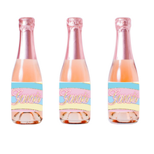 Afbeelding in Gallery-weergave laden, Gepersonaliseerde Unicorn Kinder champagne / Bubbelsap labels