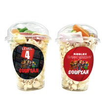 Afbeelding in Gallery-weergave laden, Gepersonaliseerde Roblox snoep en popcorn bekers