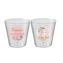 Afbeelding in Gallery-weergave laden, Gepersonaliseerde transparante bekers (Baby/Reveal)