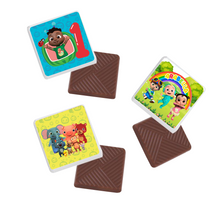 Afbeelding in Gallery-weergave laden, Gepersonaliseerde CoComelon napolitaanse chocolaatjes